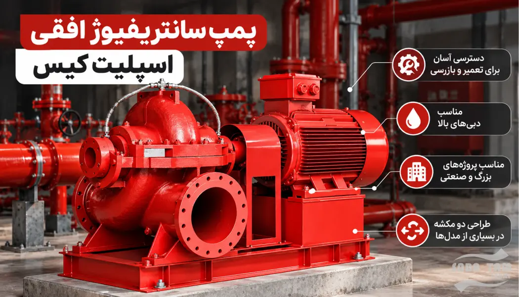 پمپ سانتریفیوژ آتش نشانی
